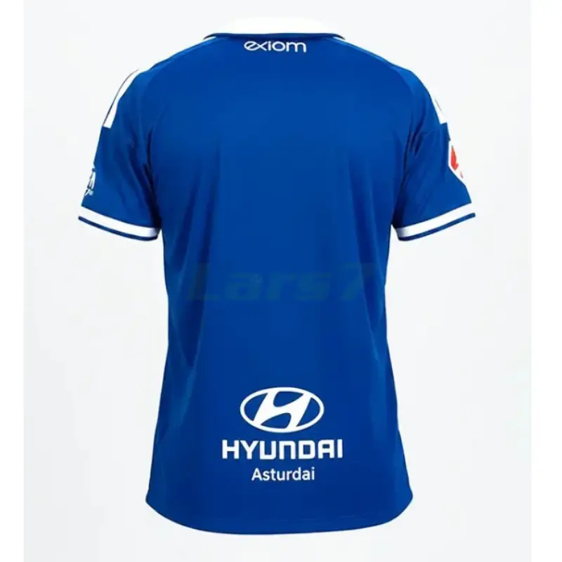 Camiseta Real Oviedo 1ª Equipación 2026/2027 Azul con Parche La Liga
