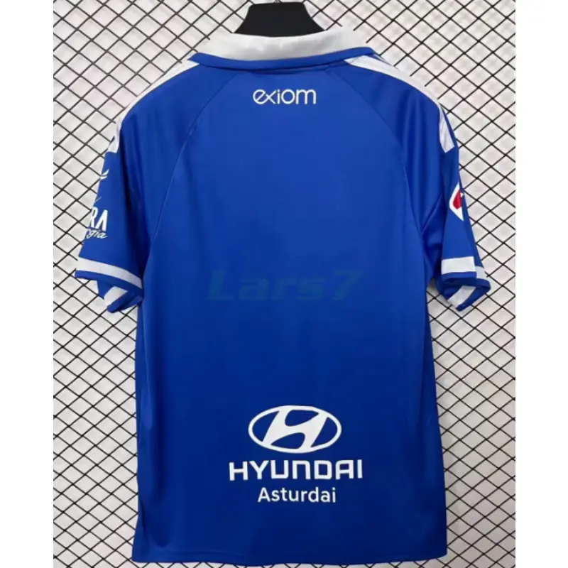 Camiseta Real Oviedo 1ª Equipación 2026/2027 Azul con Parche La Liga