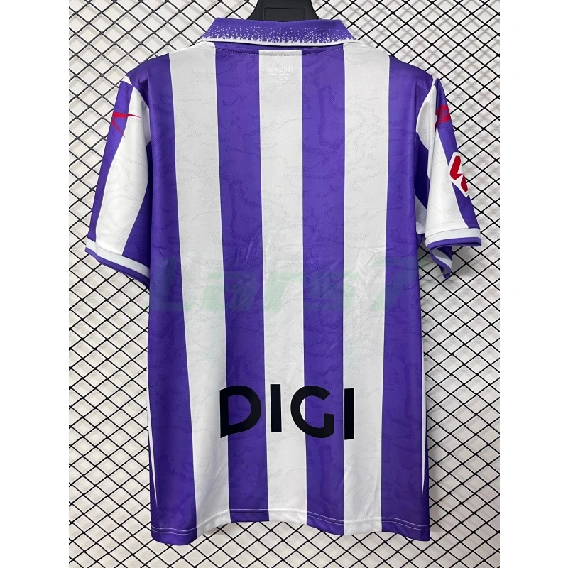 Camiseta Real Valladolid 1ª Equipación 2026/2027 Morado/Blanco con Parche La Liga
