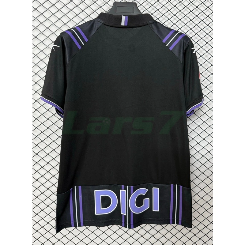 Camiseta Real Valladolid 2ª Equipación 2026/2027 Negro con Parche La Liga