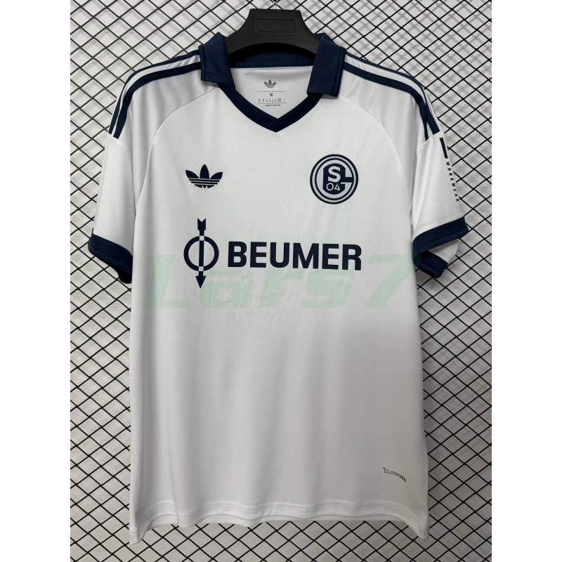 Camiseta Schalke 04 2ª Equipación 2026/2027 Blanco