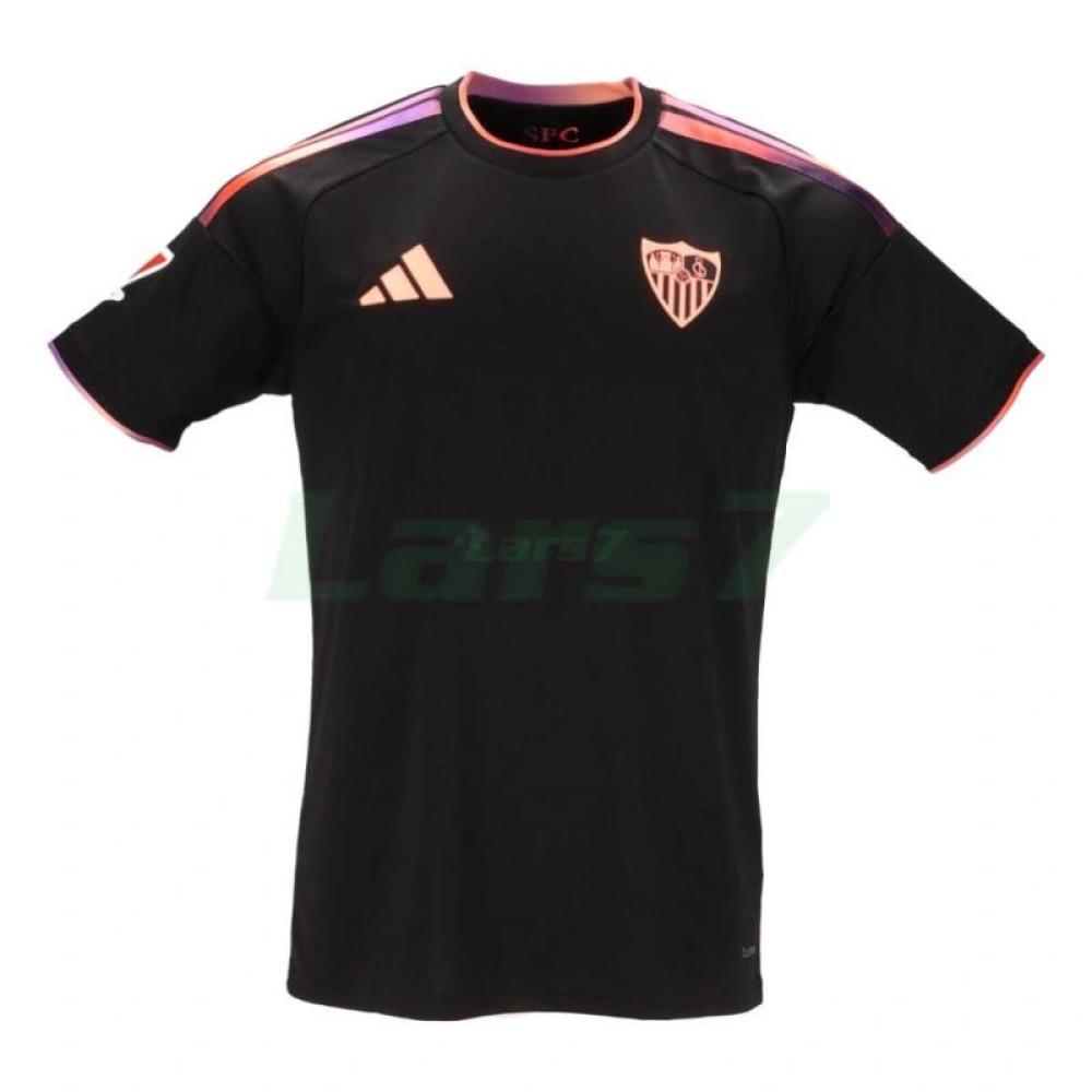 Camiseta Sevilla FC 3ª Equipación 2026/2027 Negro con Parche La Liga