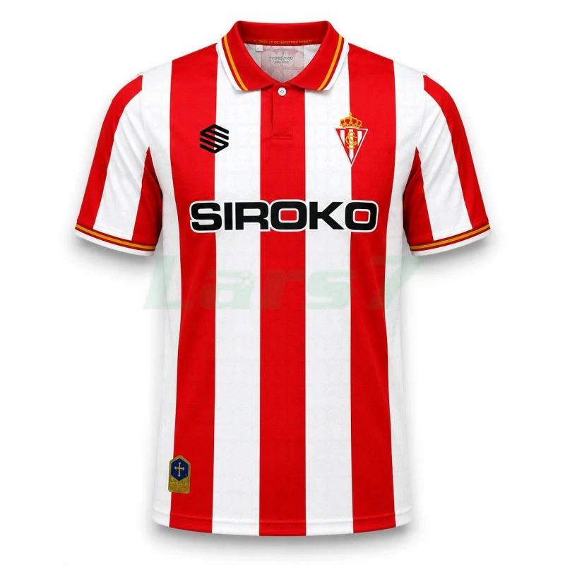 Camiseta Sporting de Gijón 1ª Equipación 2026/2027 Rojo/Blanco