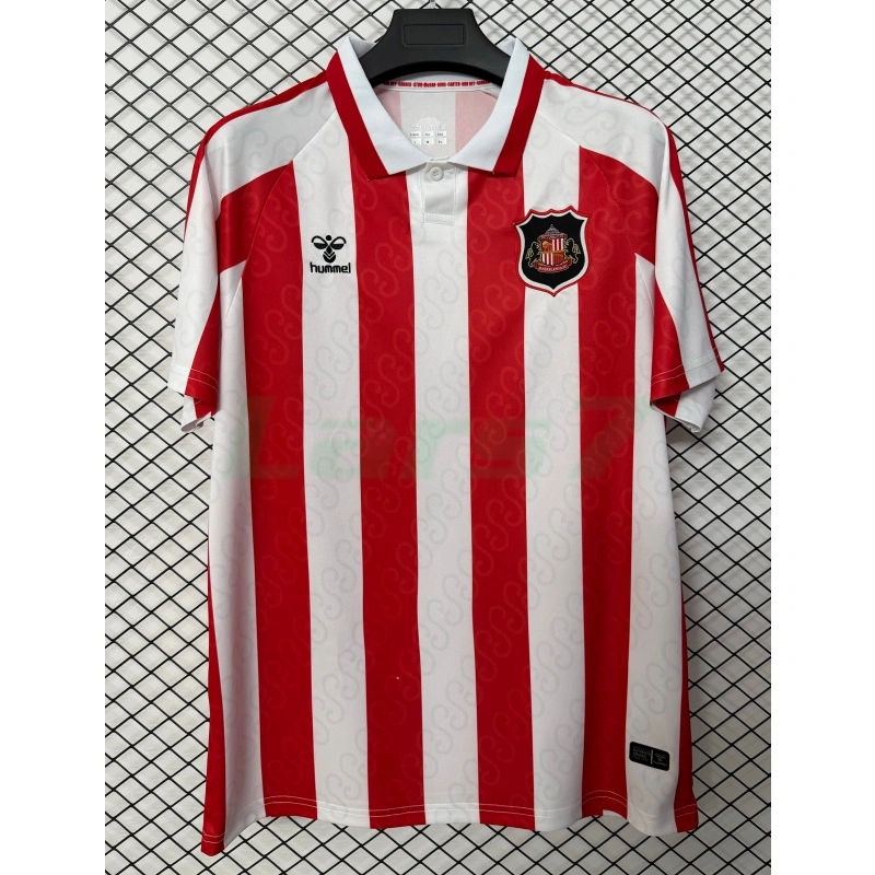 Camiseta Sunderland AFC 1ª Equipación 2026/2027 Rojo/Blanco