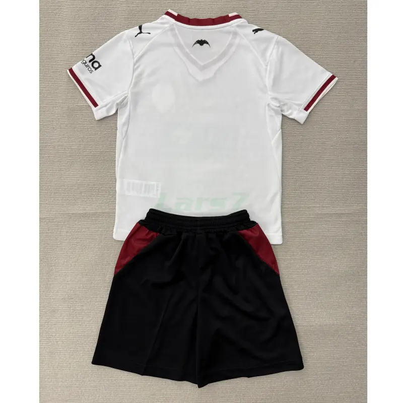 Camiseta Valencia 1ª Equipación 2026/2027 Blanco Niño Kit