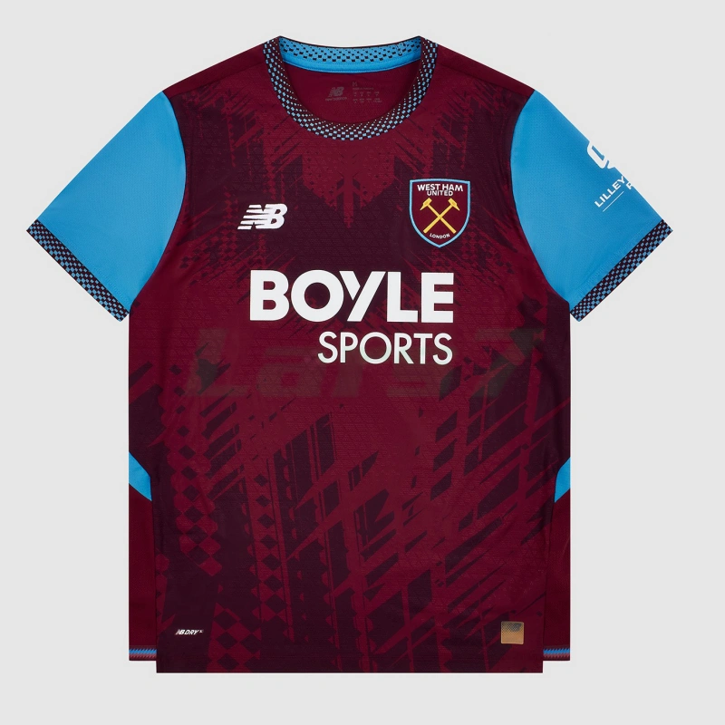 Camiseta West Ham United 1ª Equipación 2026/2027 Rojo Oscuro
