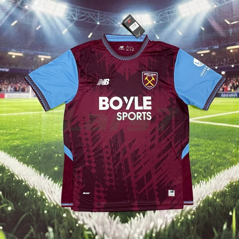 Camiseta West Ham United 1ª Equipación 2026/2027 Rojo Oscuro