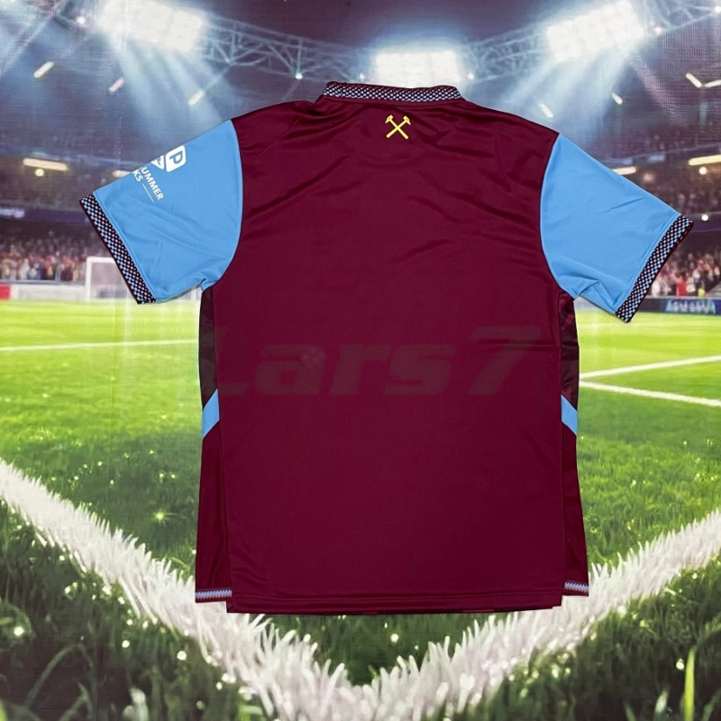 Camiseta West Ham United 1ª Equipación 2026/2027 Rojo Oscuro