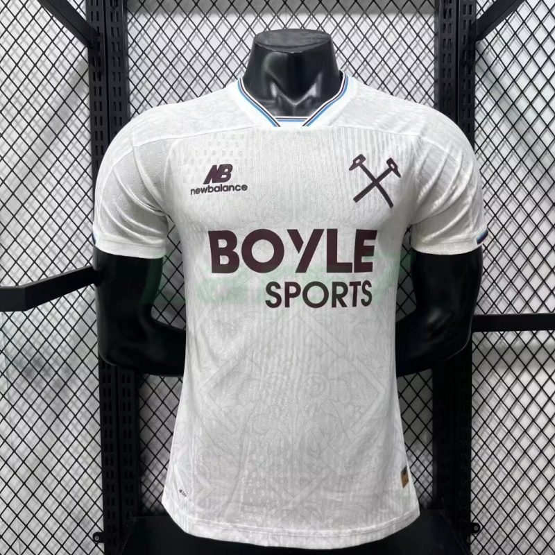 Camiseta West Ham United 2ª Equipación 2026/2027 Blanco (EDICIÓN JUGADOR)