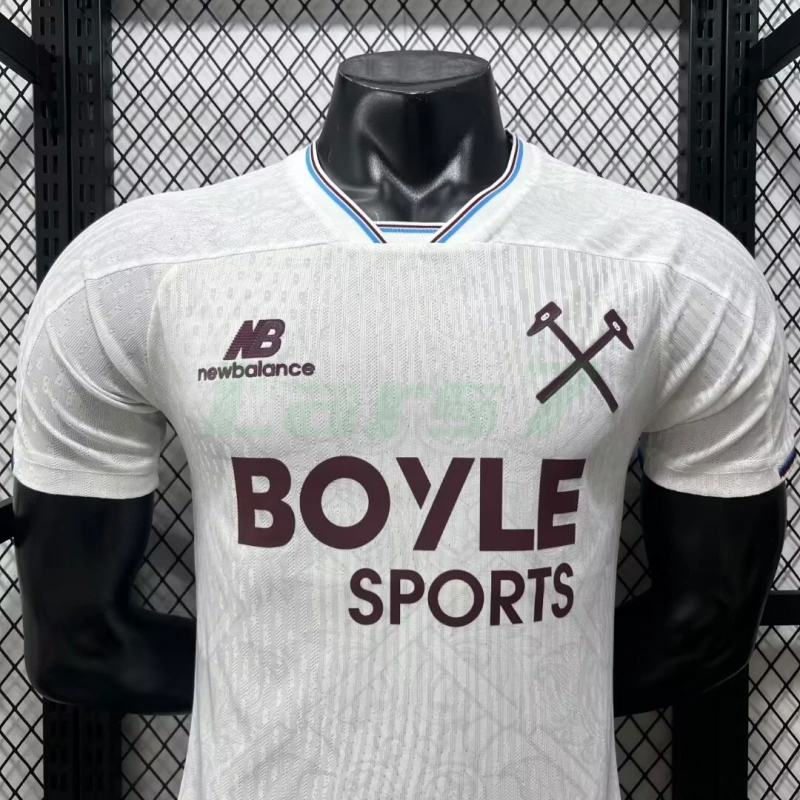Camiseta West Ham United 2ª Equipación 2026/2027 Blanco (EDICIÓN JUGADOR)