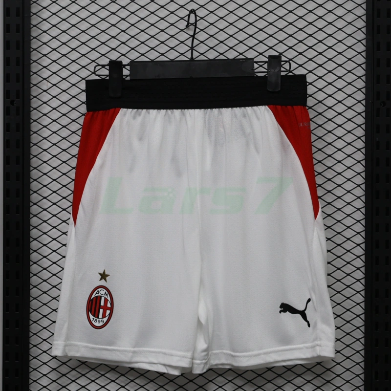 Pantalón Corto AC Milan 1ª Equipación 2026/2027 Blanco (EDICIÓN JUGADOR)