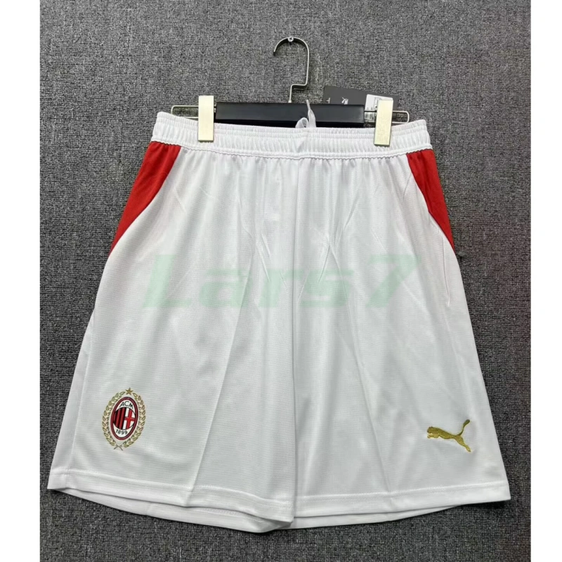 Pantalón Corto AC Milan 2ª Equipación 2026/2027 Blanco