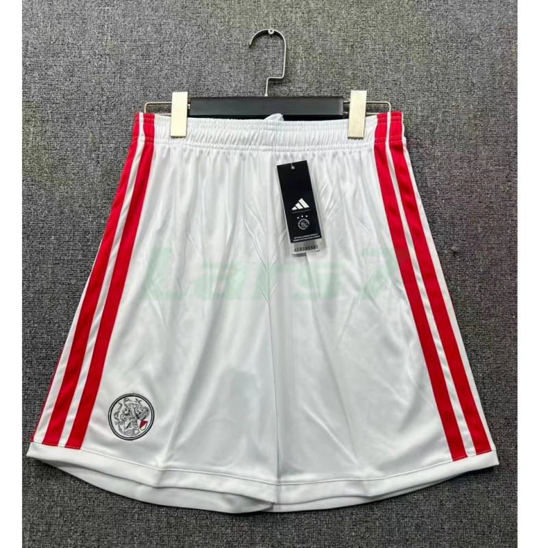 Pantalón Corto Ajax 1ª Equipación 2026/2027 Blanco