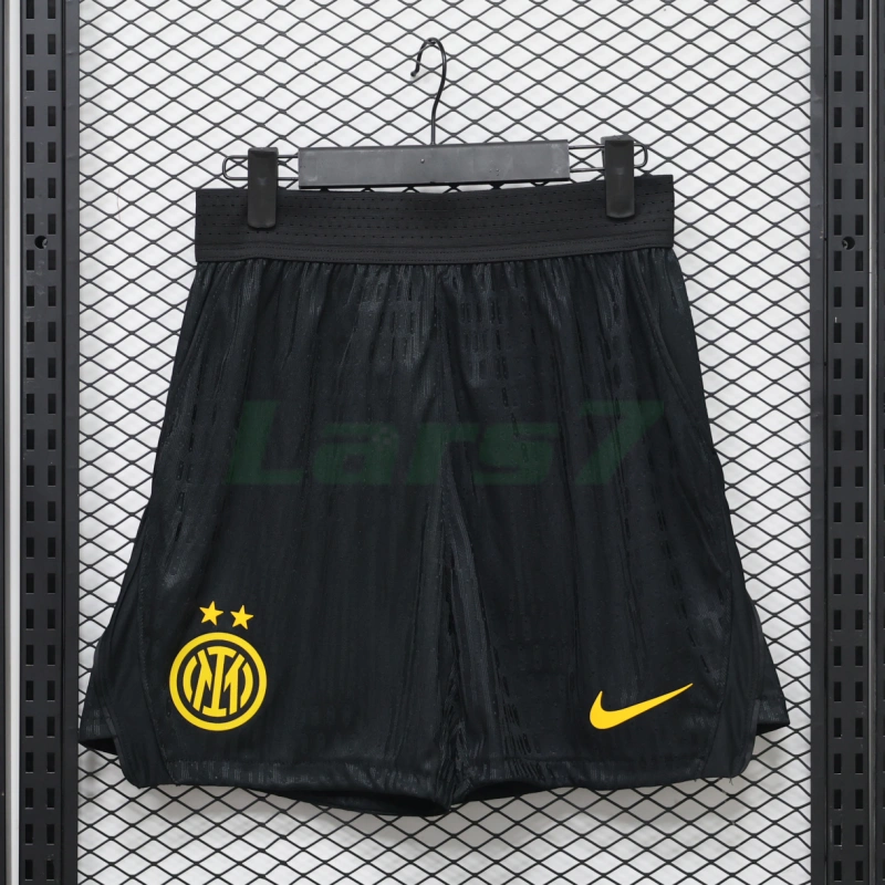 Pantalón Corto Inter de Milan 1ª Equipación 2026/2027 Negro (EDICIÓN JUGADOR)