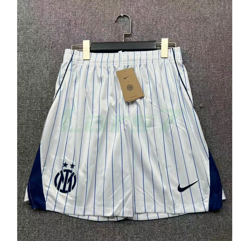 Pantalón Corto Inter de Milan 2ª Equipación 2026/2027 Blanco