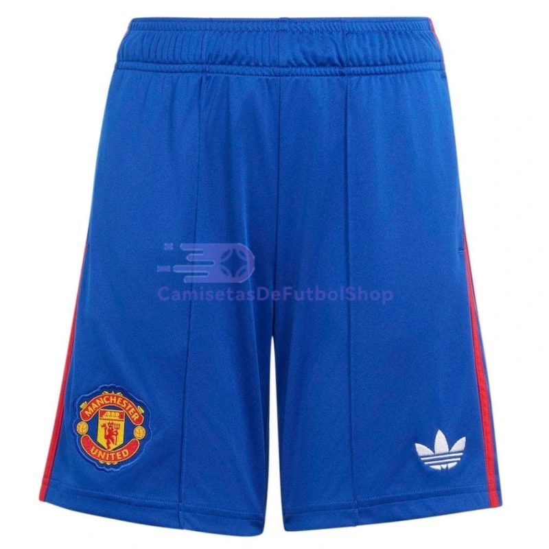 Pantalón Corto Manchester United 2ª Equipación 2026/2027 Azul