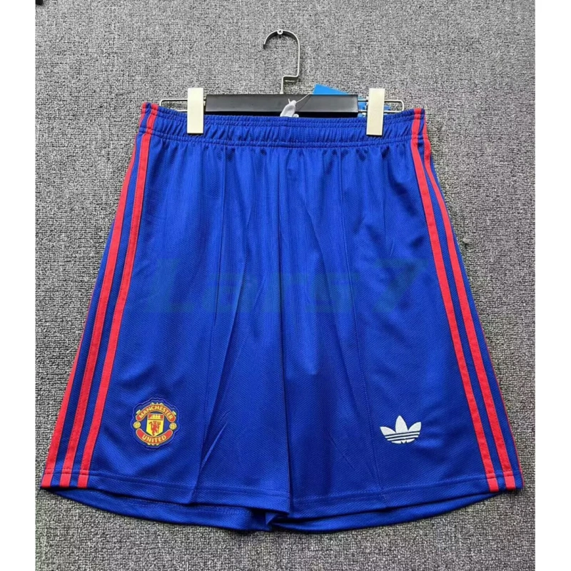 Pantalón Corto Manchester United 2ª Equipación 2026/2027 Azul