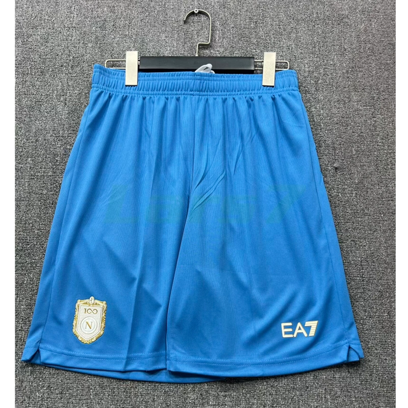 Pantalón Corto Napoli 1ª Equipación 2026/2027 Azul