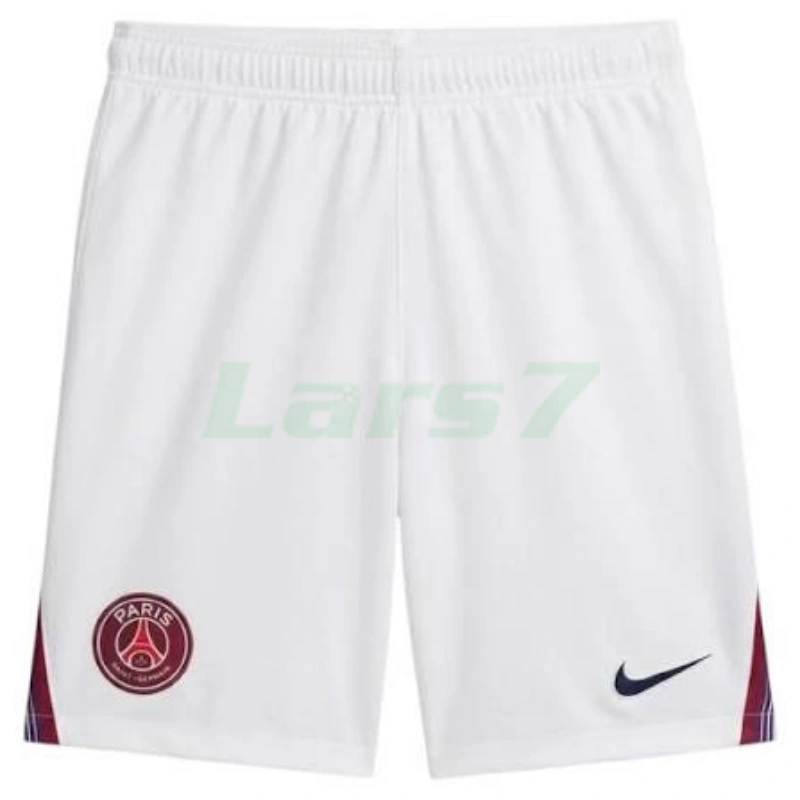 Pantalón Corto PSG 2ª Equipación 2026/2027 Blanco