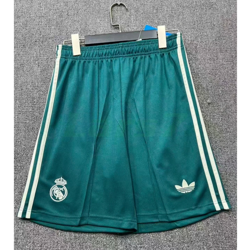 Pantalón Corto Real Madrid 2ª Equipación 2026/2027 Verde Oscuro
