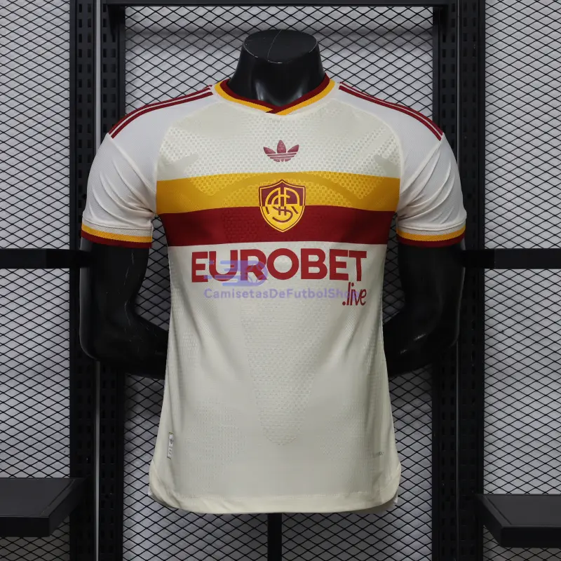 Camiseta AS Roma 2ª Equipación 2026/2027 Blanco (EDICIÓN JUGADOR)