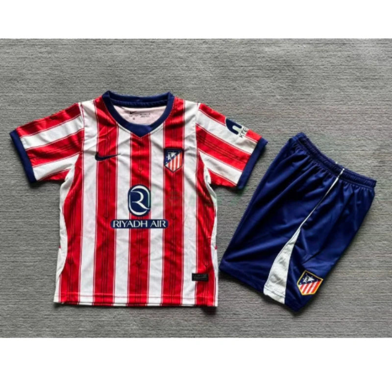Camiseta Atlético de Madrid 1ª Equipación 2026/2027 Rojo/Blanco Niño Kit