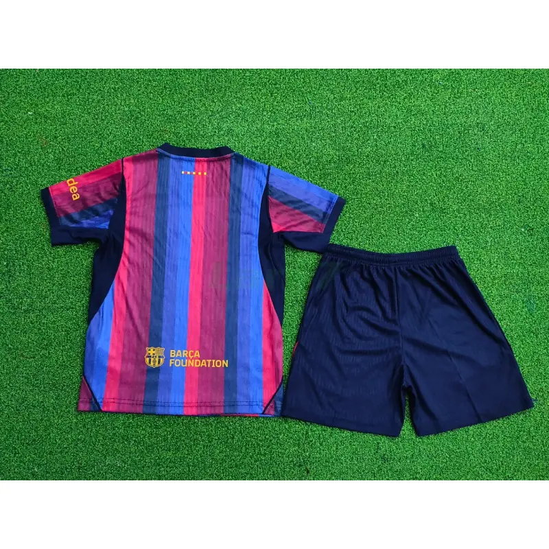 Camiseta Barcelona 1ª Equipación 2026/2027 Azul/Rojo Niño Kit (EDICIÓN JUGADOR)