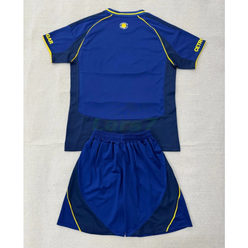 Camiseta Boca Juniors 25 Aniversario Edición 2026/2027 Azul Niño Kit