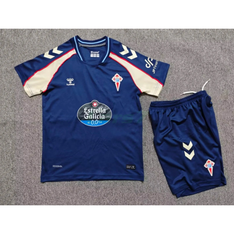 Camiseta Celta De Vigo 2ª Equipación 2026/2027 Azul Marino Niño Kit