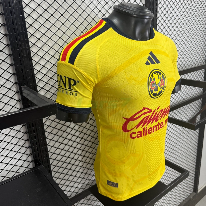 Camiseta Club America 1ª Equipación 2026/2027 Amarillo (EDICIÓN JUGADOR)