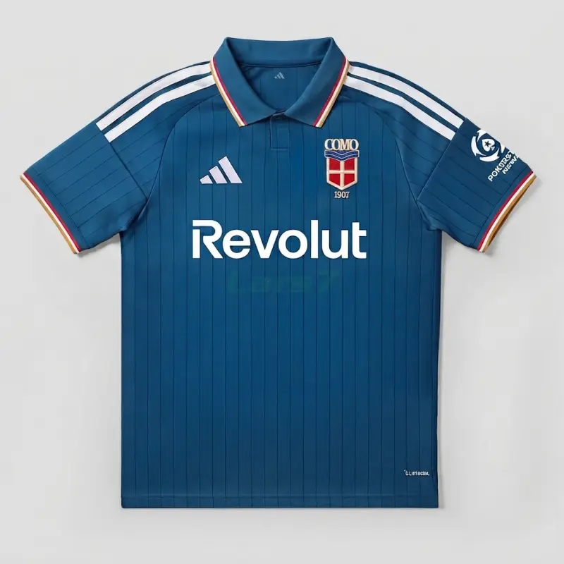 Camiseta Como 1907 1ª Equipación 2026/2027 Azul