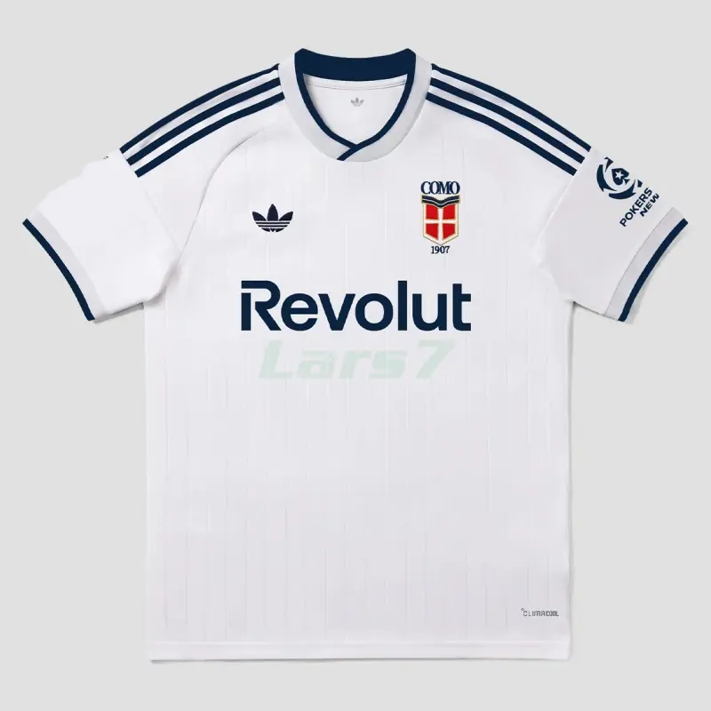 Camiseta Como 1907 2ª Equipación 2026/2027 Blanco