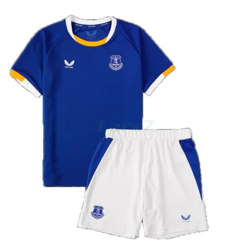 Camiseta Everton FC 1ª Equipación 2026/2027 Azul Niño Kit
