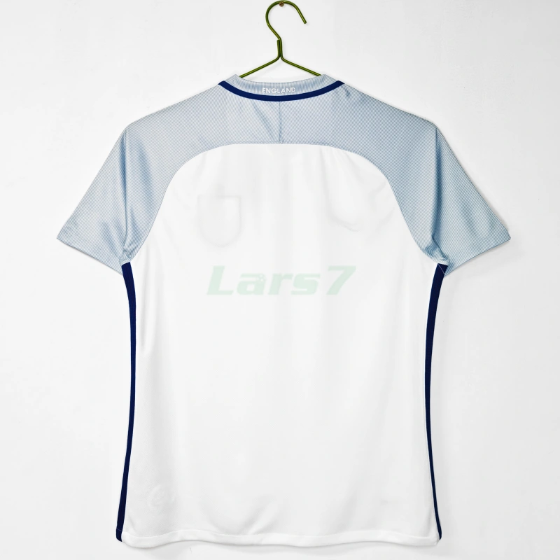 Camiseta Inglaterra 1ª Equipación Retro 2016 Blanco