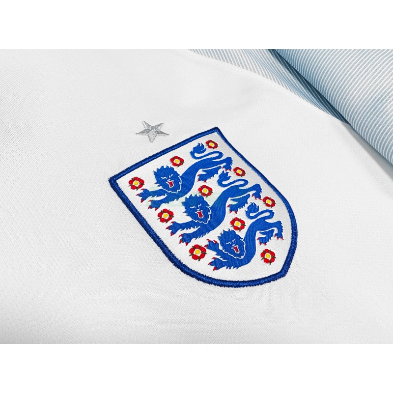 Camiseta Inglaterra 1ª Equipación Retro 2016 Blanco