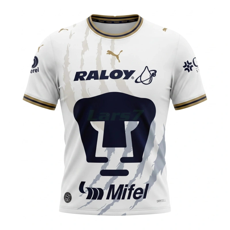 Camiseta Pumas UNAM 2ª Equipación 2026/2027 Blanco