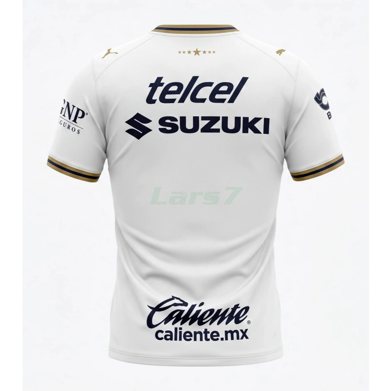 Camiseta Pumas UNAM 2ª Equipación 2026/2027 Blanco