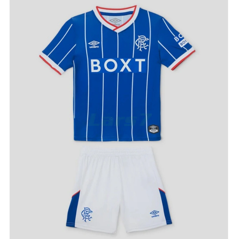 Camiseta Rangers FC 1ª Equipación 2026/2027 Azul Niño Kit