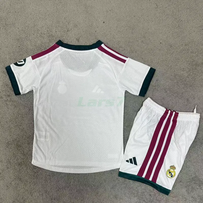 Camiseta Real Madrid 1ª Equipación 2026/2027 Blanco Niño Kit (EDICIÓN JUGADOR)
