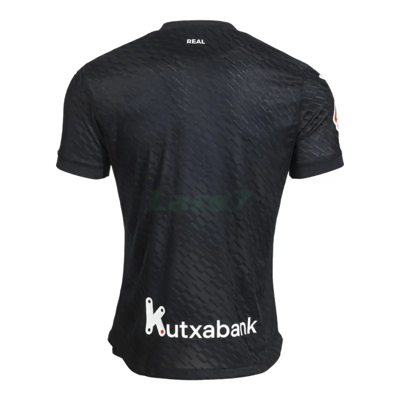 Camiseta Real Sociedad 2ª Equipación 2026/2027 Negro con Parche La Liga