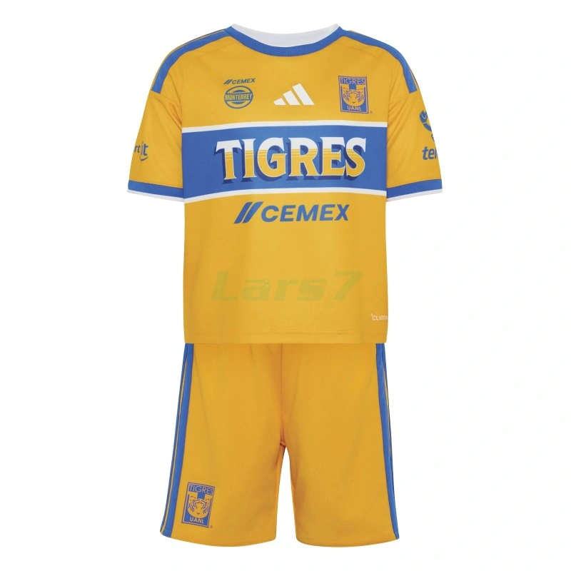 Camiseta Tigres UANL 1ª Equipación 2026/2027 Amarillo Niño Kit