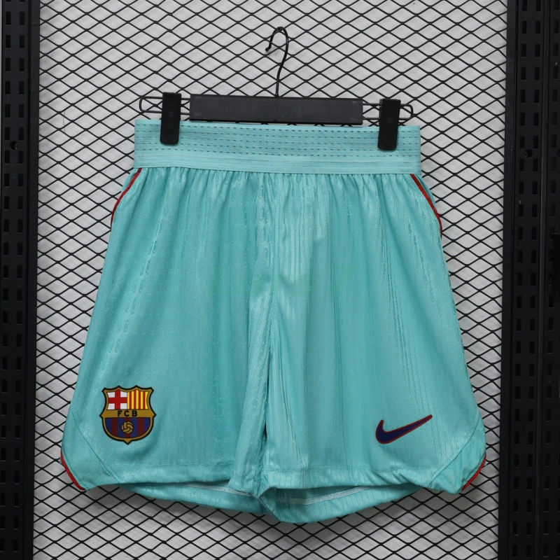 Pantalón Corto Barcelona 3ª Equipación 2026/2027 Verde (EDICIÓN JUGADOR)