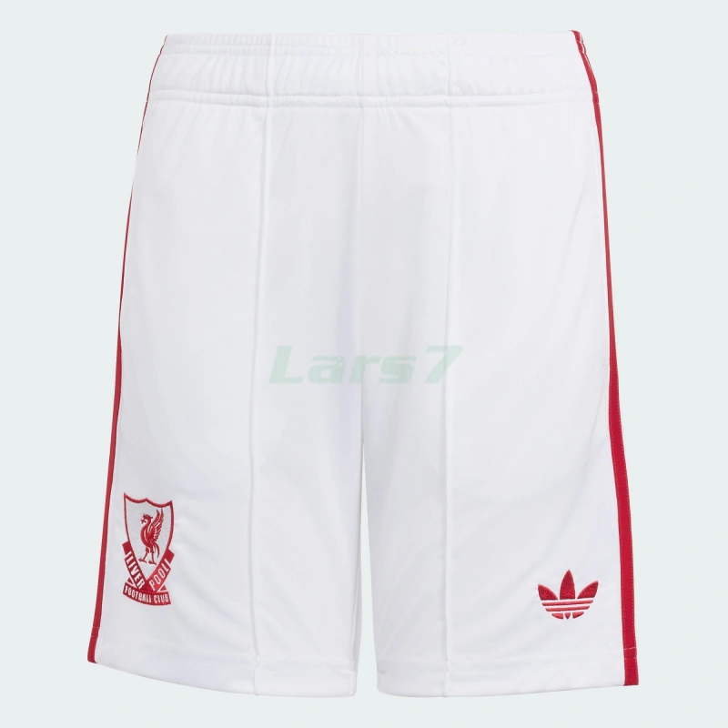 Pantalón Corto Liverpool 2ª Equipación 2026/2027 Blanco