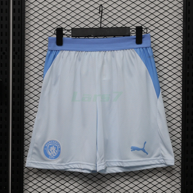 Pantalón Corto Manchester City 1ª Equipación 2026/2027 Blanco (EDICIÓN JUGADOR)
