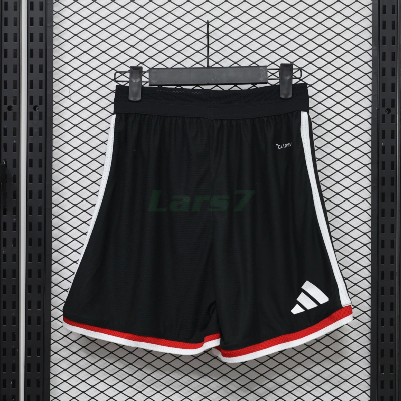Pantalón Corto Plate River 1ª Equipación 2026/2027 Negro (EDICIÓN JUGADOR)