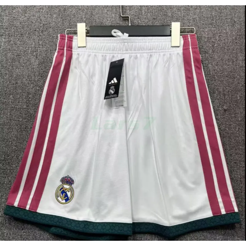 Pantalón Corto Real Madrid 1ª Equipación 2026/2027 Blanco