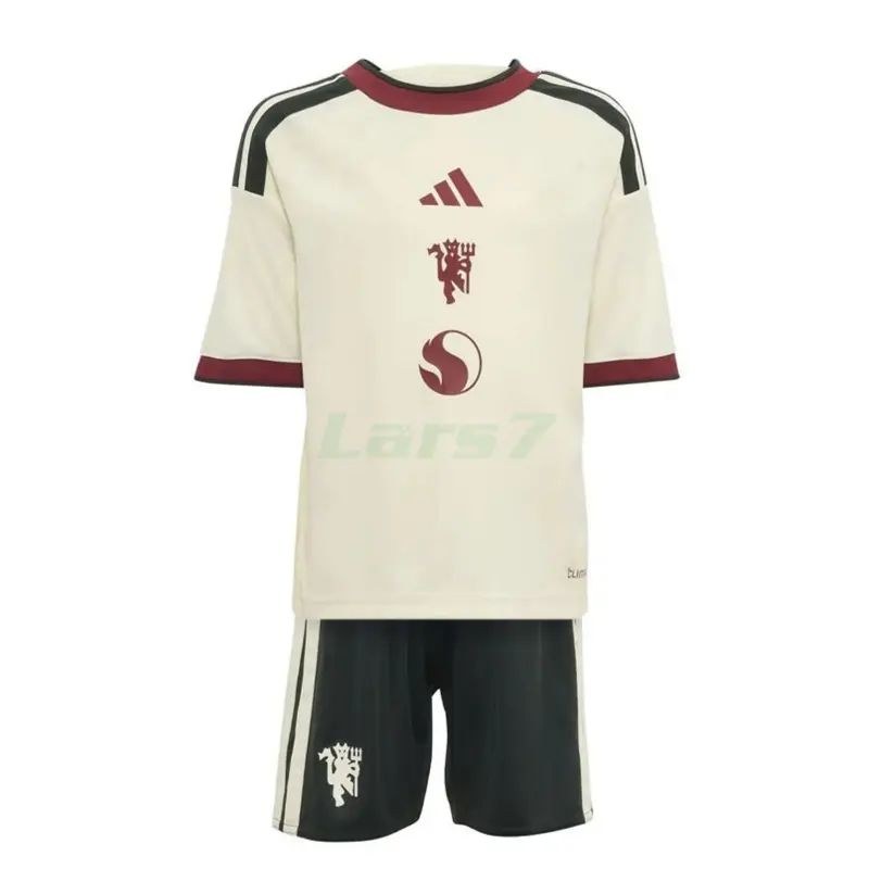 Camiseta Manchester United 3ª Equipación 2026/2027 Blanco Niño Kit