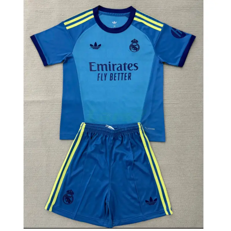 Camiseta de Portero Real Madrid 1ª Equipación 2026/2027 Azul con Parche HP