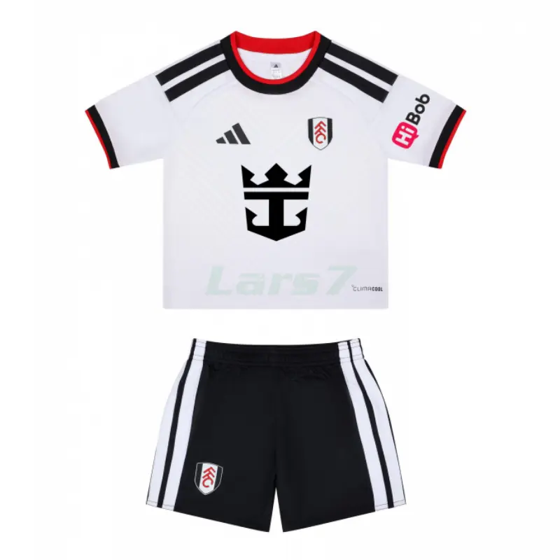 Camiseta Fulham F.C 1ª Equipación 2026/2027 Blanco Niño Kit