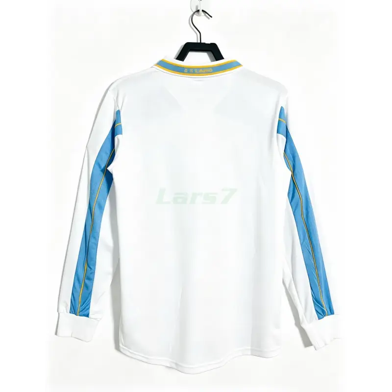 Camiseta Lazio 2ª Equipación 2000/2001 Retro ML Blanco/Azul